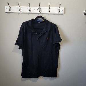 Polo Ralph Lauren  Custom slim fit Size XL  black Polo